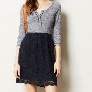Anthropologie “Marya” jumper dress by Lilka - L
